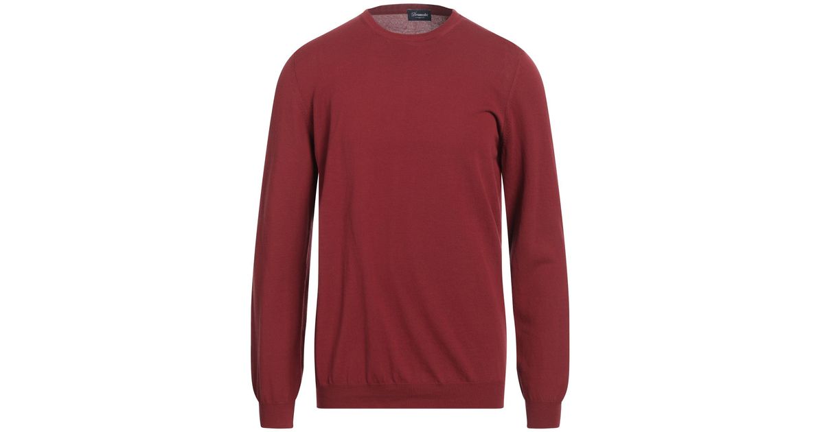 Drumohr Sweater in Red for Men | Lyst