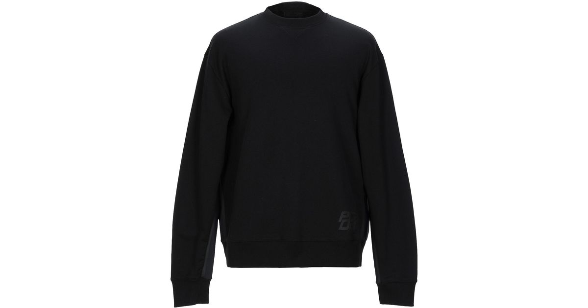 Prada Sweatshirt in Black for Men - Lyst