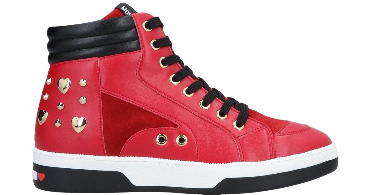 moschino high tops