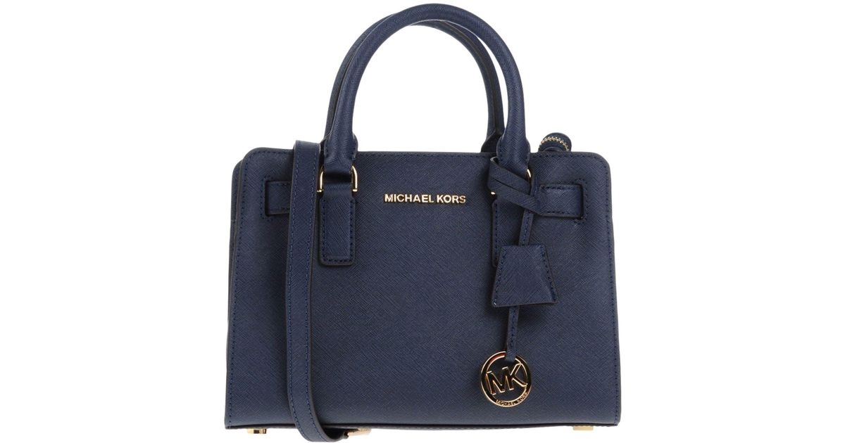 michael kors purse dark blue