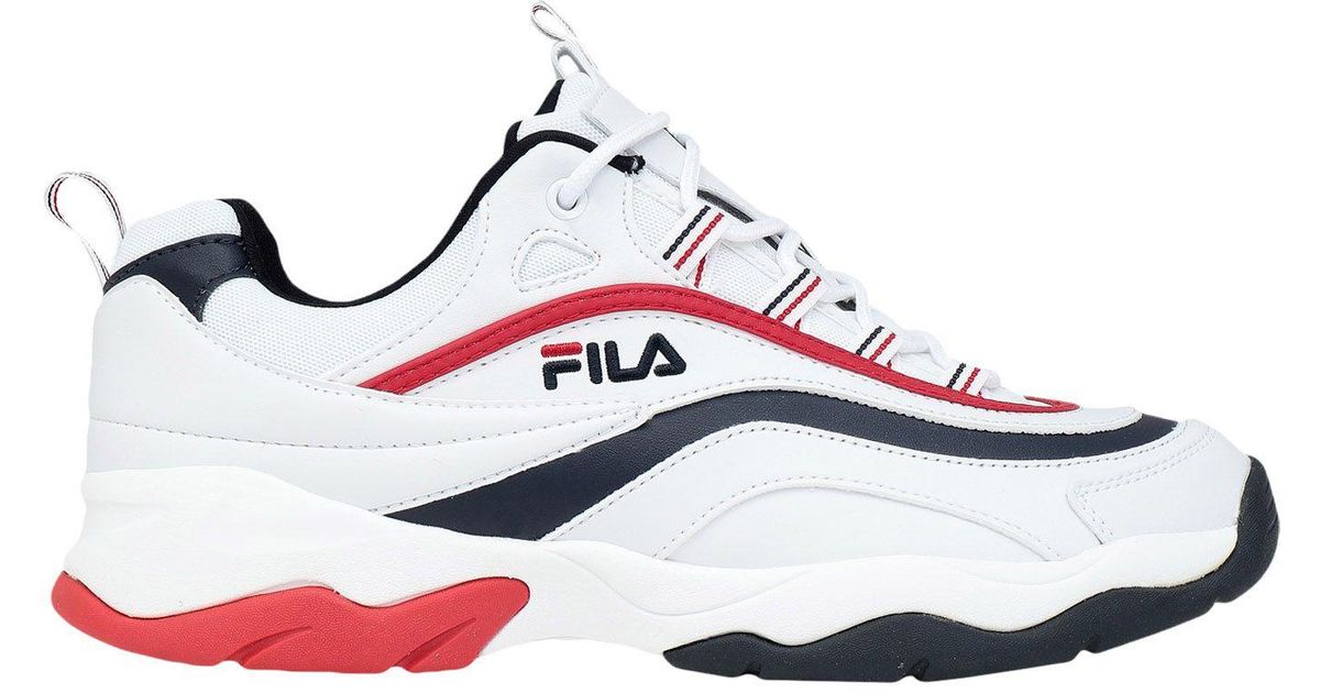 Fila Low-tops & Sneakers in Red for Men - Lyst