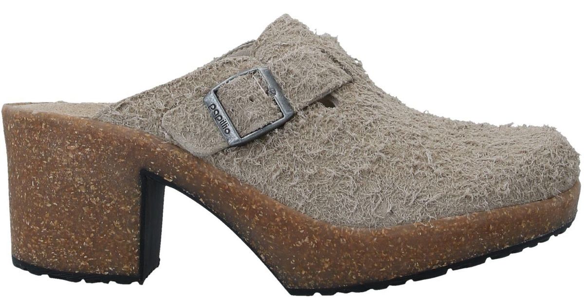 Birkenstock Suede Mules in Beige (Natural) Lyst