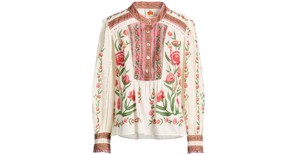 FARM Rio Tops in White | Lyst UK