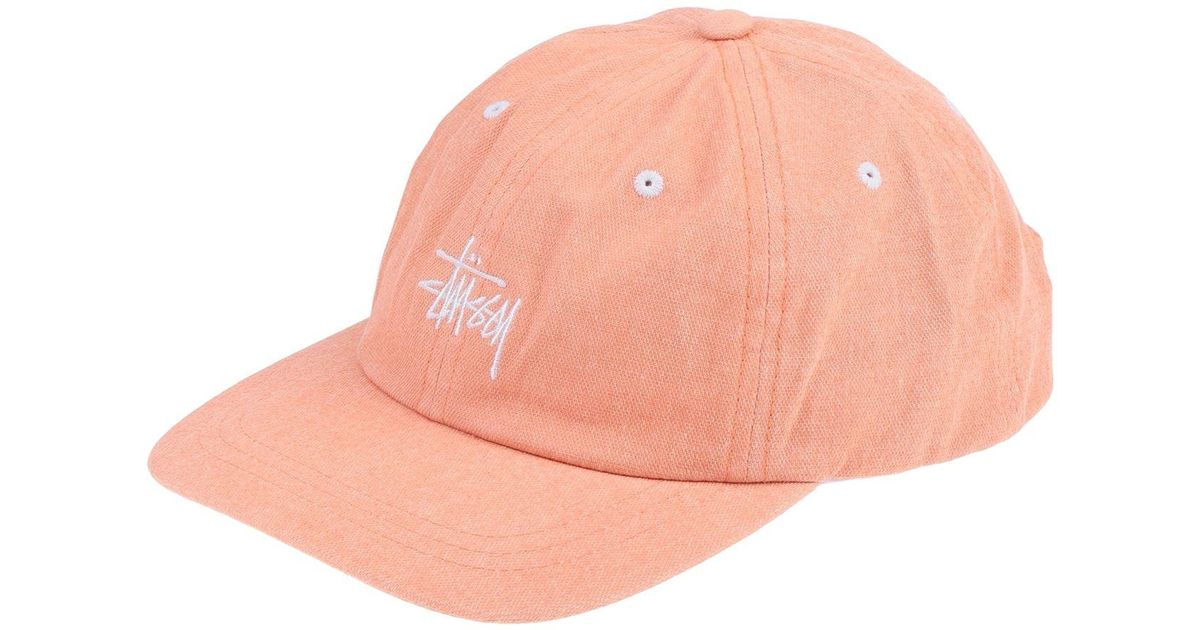 salmon pink hat