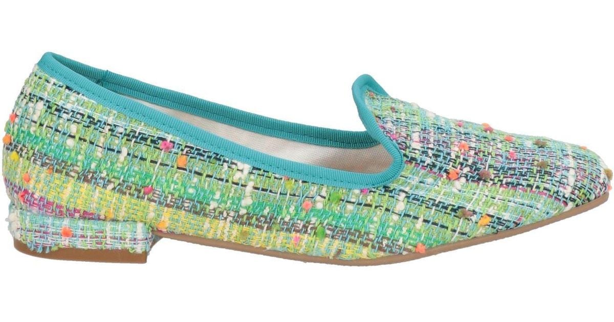 Divine Follie Loafer in Green Lyst UK