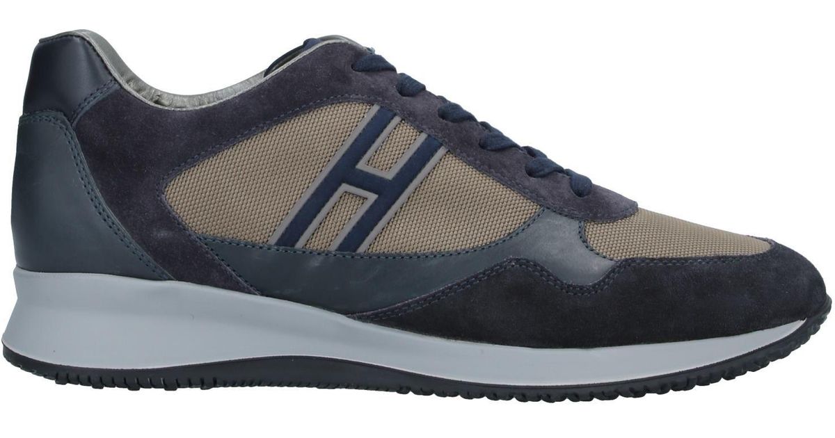 Hogan Leather Low-tops & Sneakers in Dark Blue (Blue) for Men - Lyst