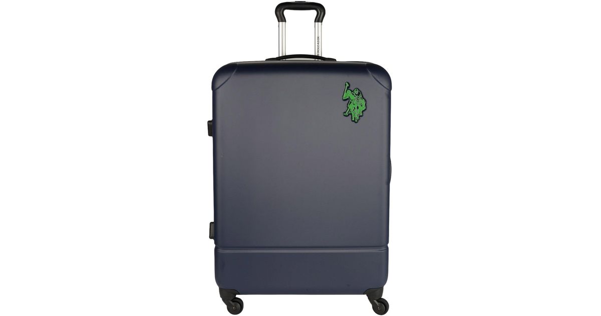 U.S. POLO ASSN. Wheeled luggage in Blue 