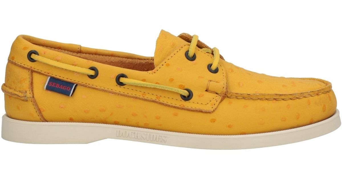 Sebago Loafer in Yellow for Men Lyst