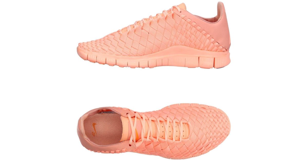 Nike Leather Lowtops & Sneakers in Salmon Pink (Pink) for Men Lyst