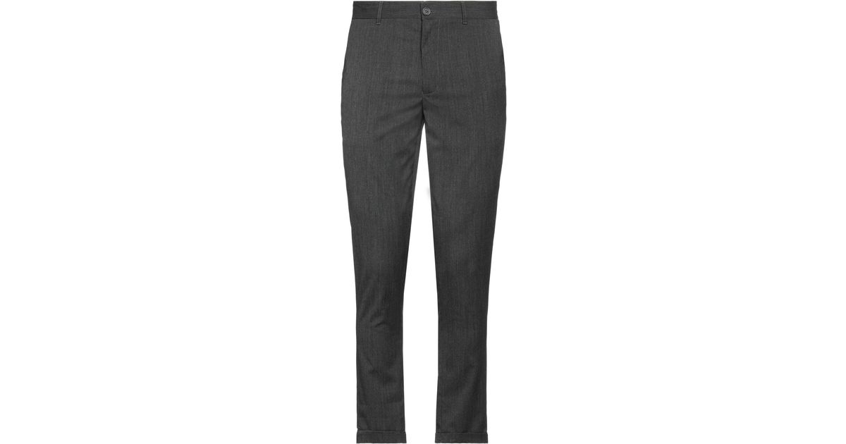 Minimum Pants in Gray for Men | Lyst