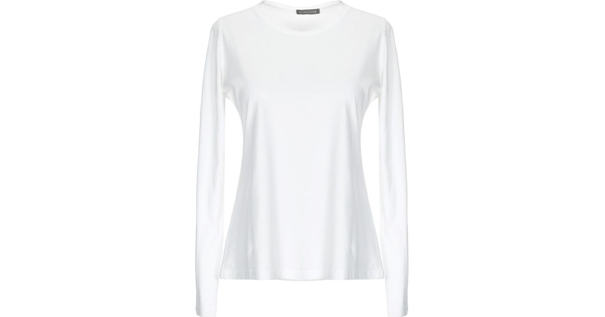 Scaglione T-shirt in White - Lyst