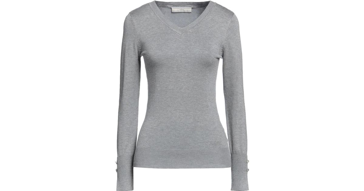 Guess Sweater in Gray | Lyst