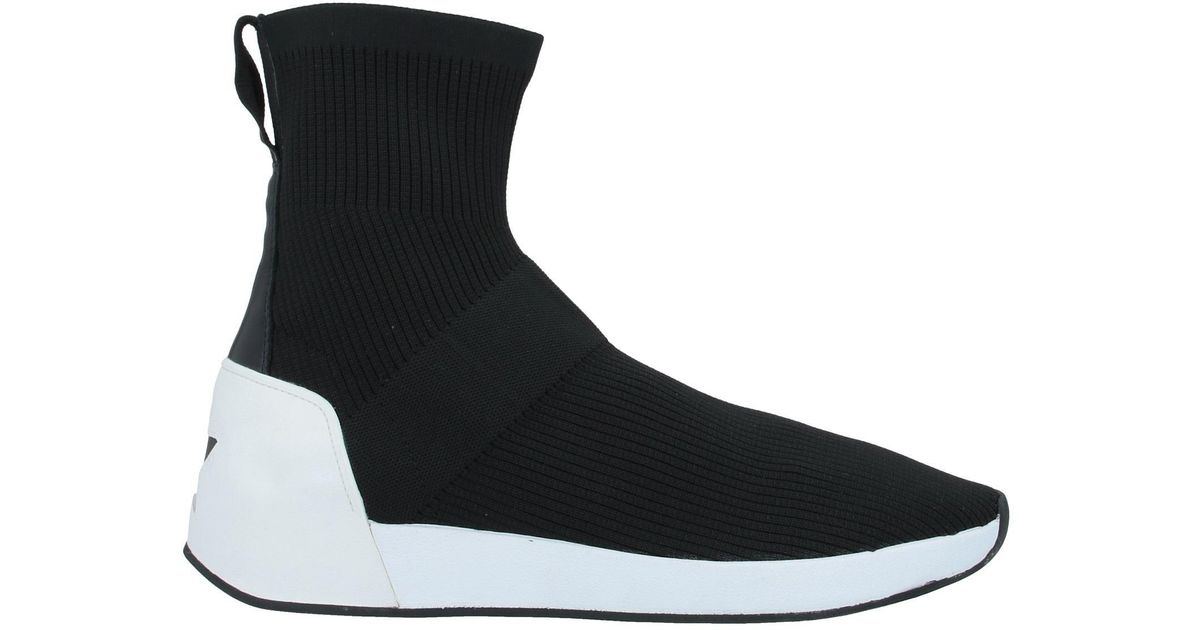 ash black high top sneakers