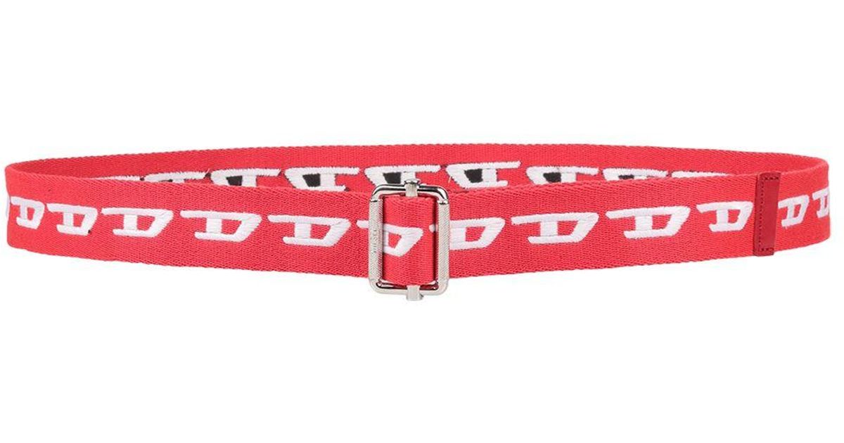 diesel belt pink