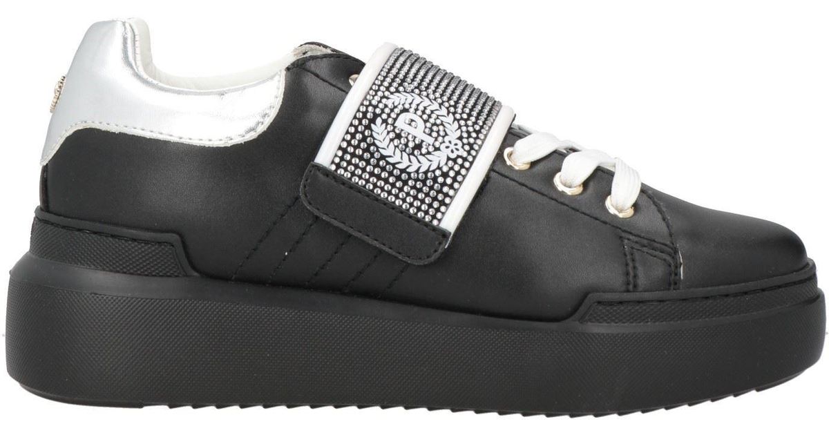 Obuca Pollini Pollini Sneakers Textile Fibers in Black | Lyst