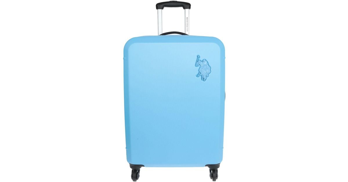 . POLO ASSN. Wheeled luggage in Blue | Lyst UK