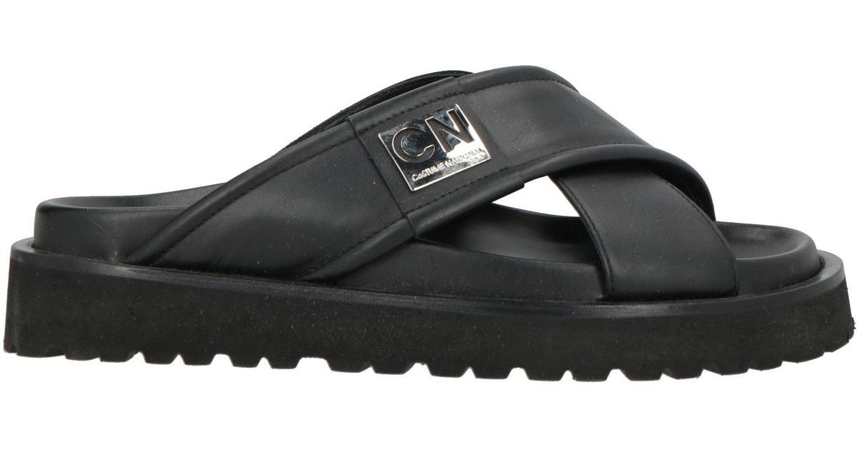 CoSTUME NATIONAL Sandals in Black for Men | Lyst UK display picture 2