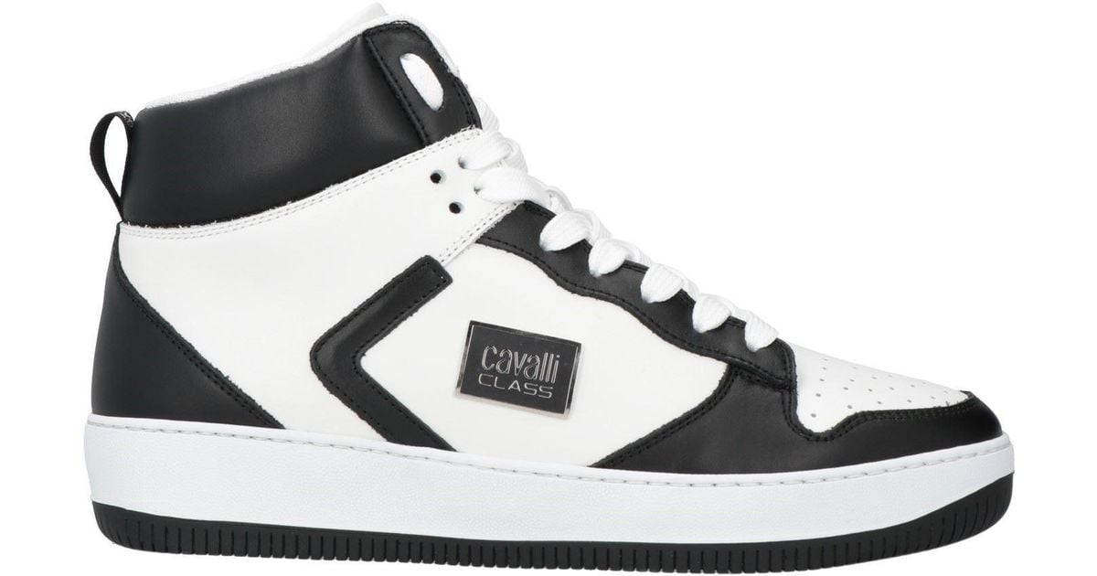 Class Roberto Cavalli Sneakers in White for Men Lyst