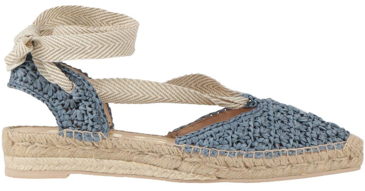 Rafia Ras Ras Espadrilles Natural Raffia, Textile Fibers in Blue | Lyst
