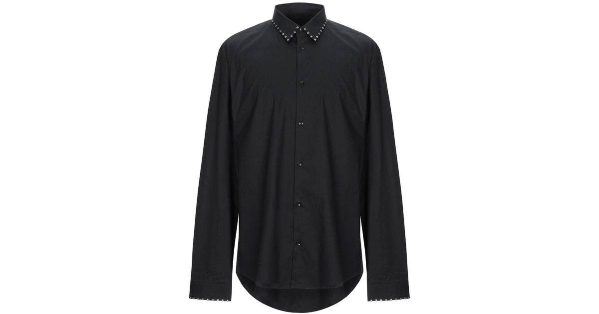 Versace Shirt in Black for Men - Lyst