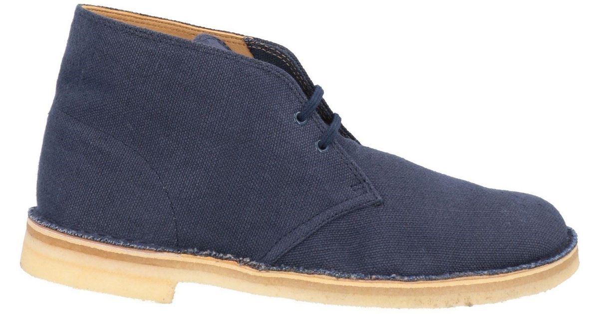 clarks navy ankle boots