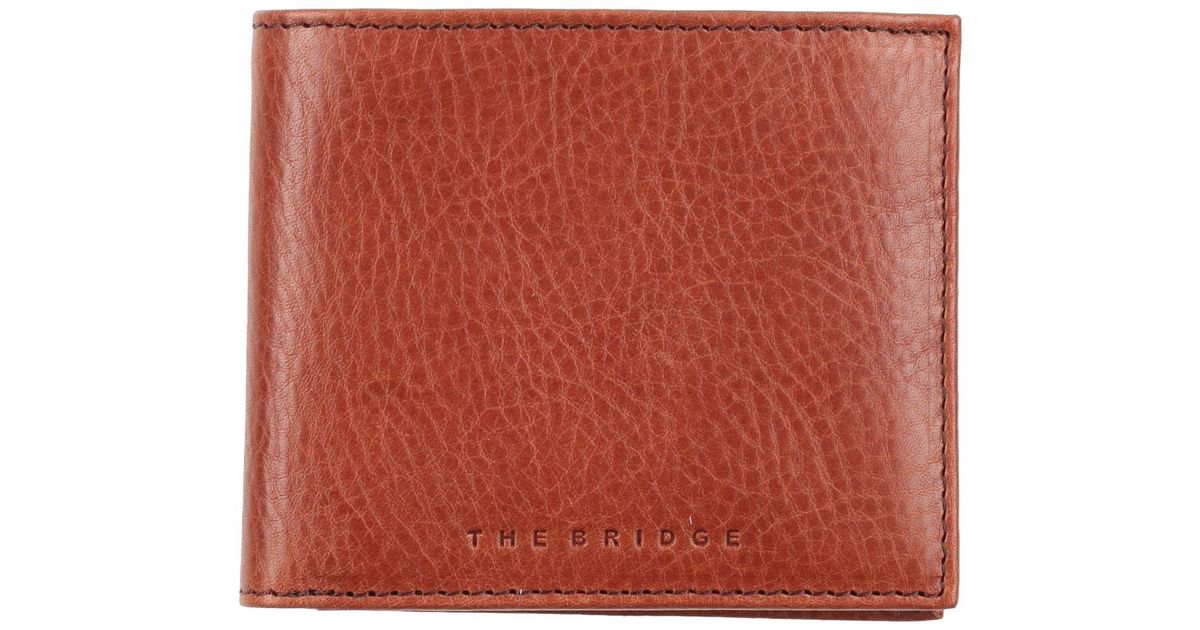 The Bridge Wallet in Red for Men | Lyst
