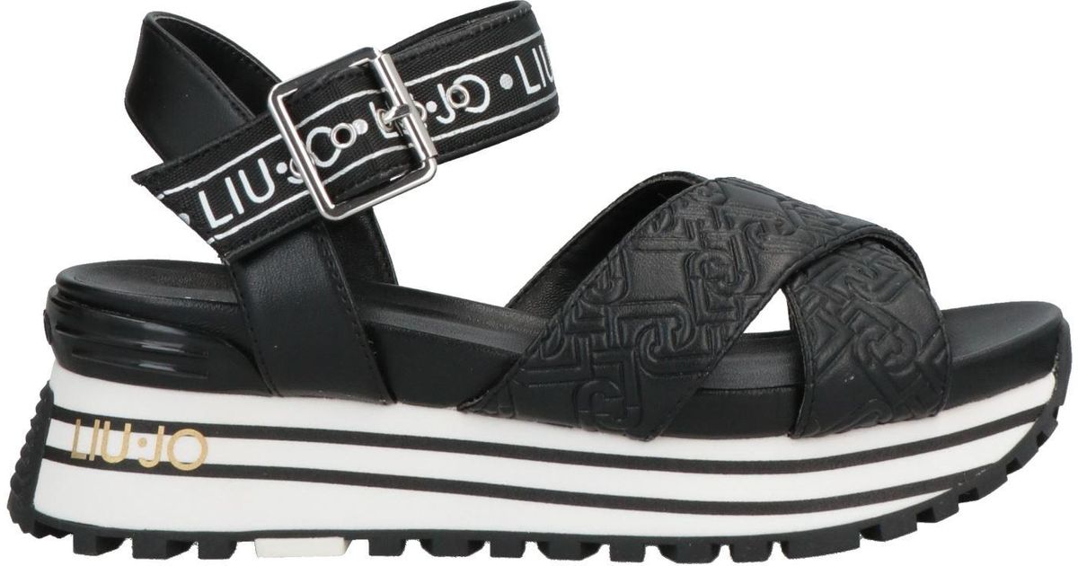 Liu Jo Sandals In Black Lyst