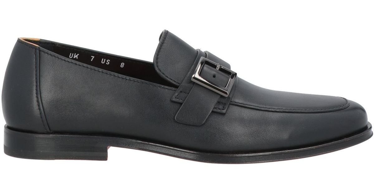Santoni Loafers in Gray for Men | Lyst