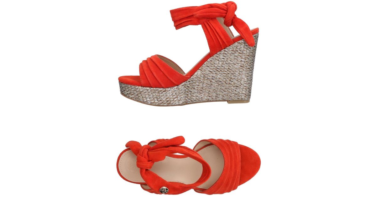 guess red shoes sneakers