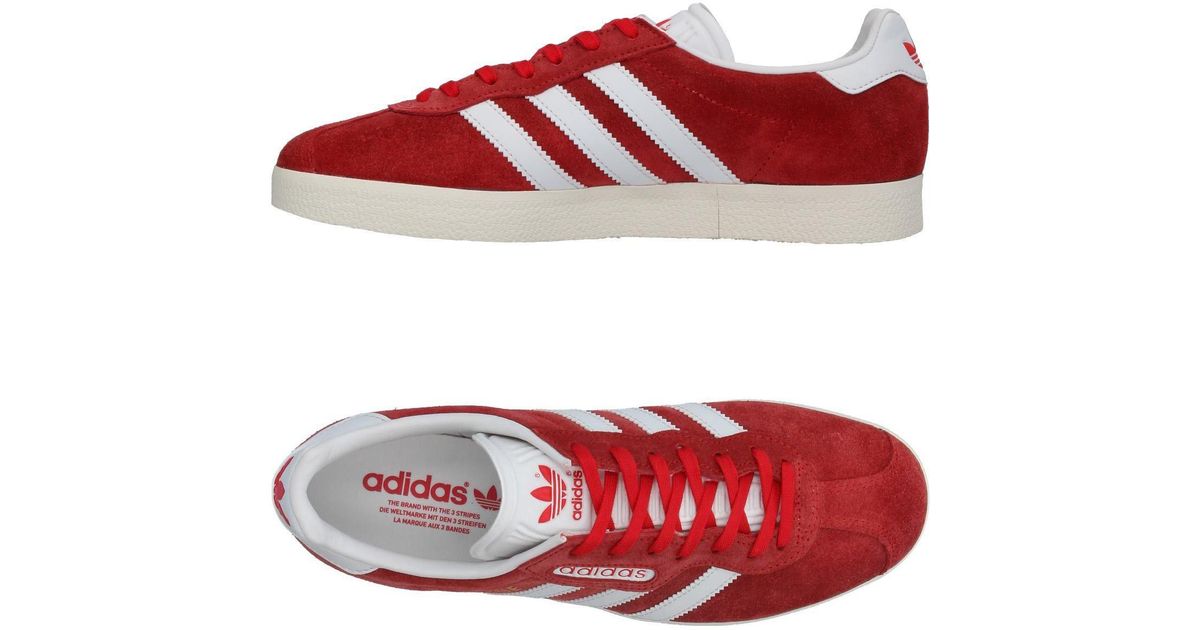 red low top adidas