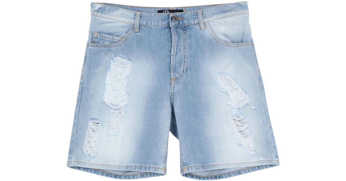Relish Denim Shorts in Blue - Lyst