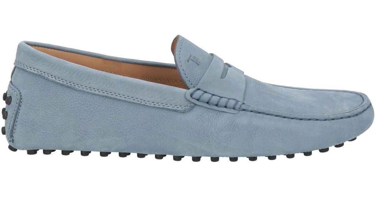 Blue tods shop loafers