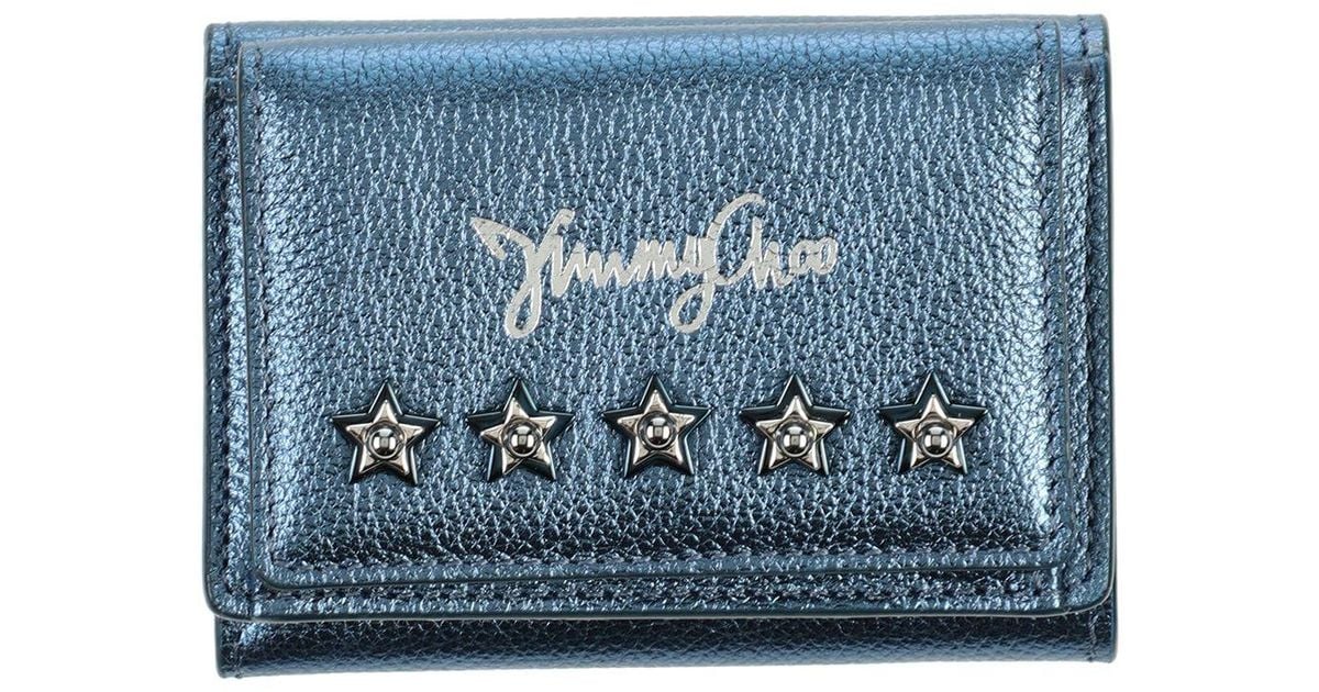 Jimmy Choo Wallet in Blue Lyst