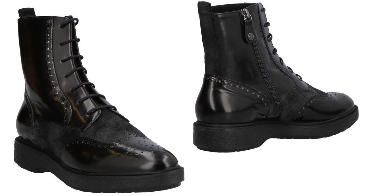 geox comfort leather boots