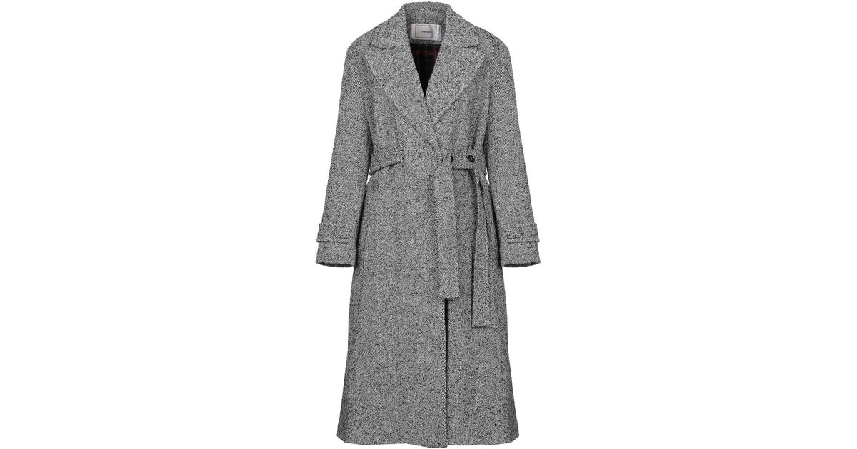 Mauro Grifoni Synthetic Coat in Black - Lyst