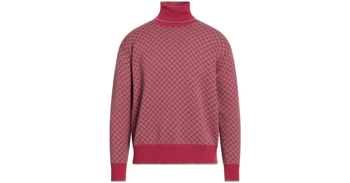 Pull Col Roulé Rouge En Angora 80% - Marque Rouet D'Or - Taille XL - Léger Et Très Souple - Neuf Sans Étiquettes - Fabriqué En France