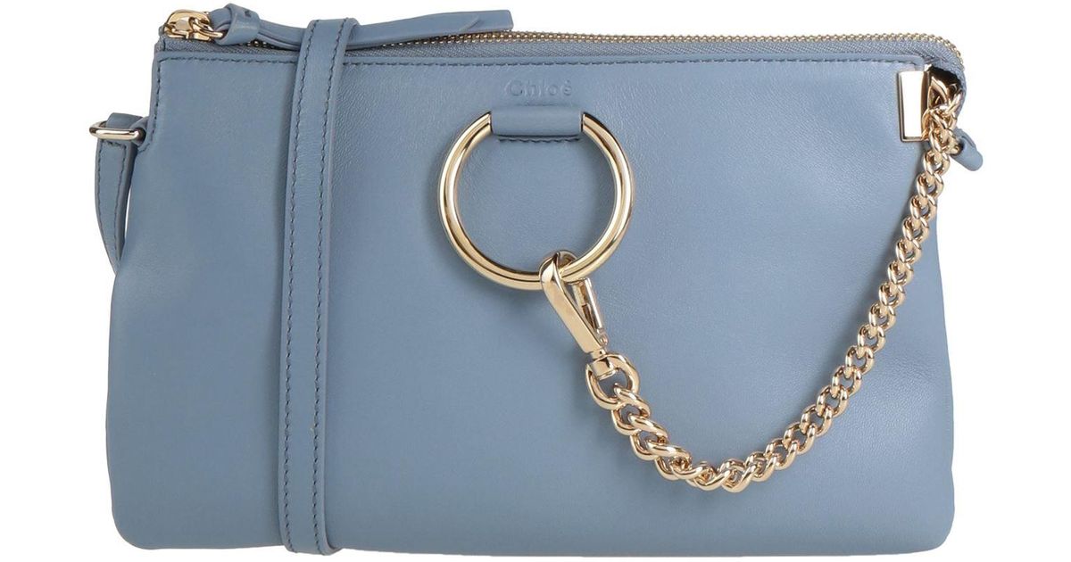 Chloé Crossbody Bag in Blue Lyst