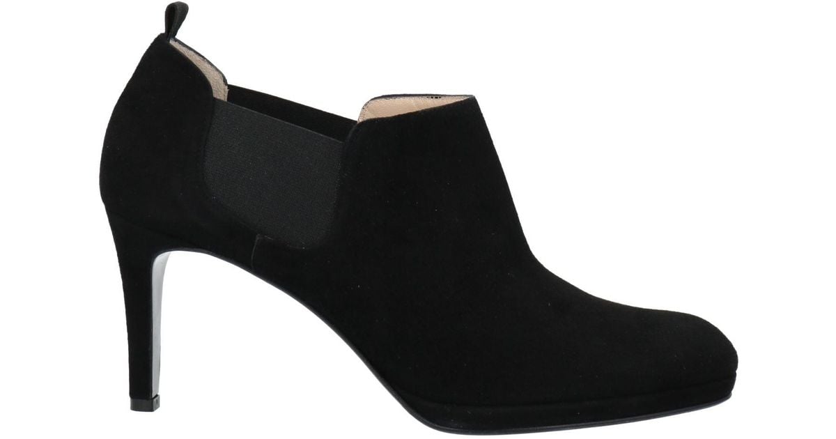Roberto Festa Leather Ankle Boots in Black | Lyst