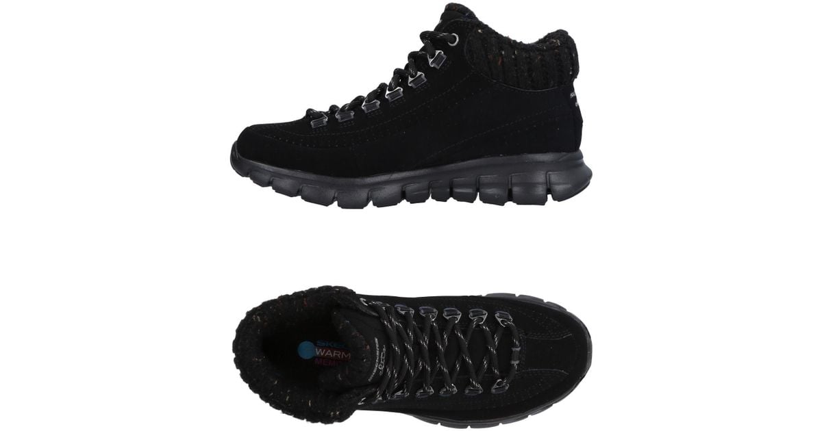 Skechers & Sneakers in Black | Lyst