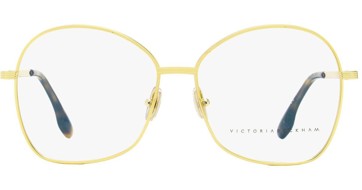Victoria Beckham Eyeglass Frame in Metallic Lyst