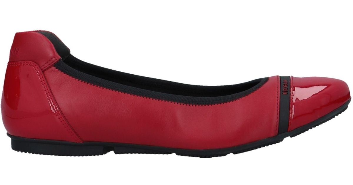 hogan ballet flats