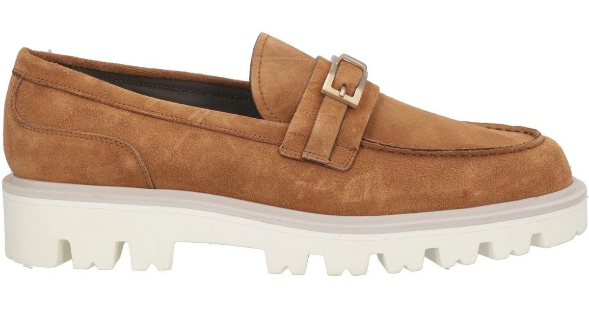 Sergio Rossi Brown Leather Tassel Loafers Sergio Rossi Brushed leather loafers - Women|A77990MAGN056036170 main image 2