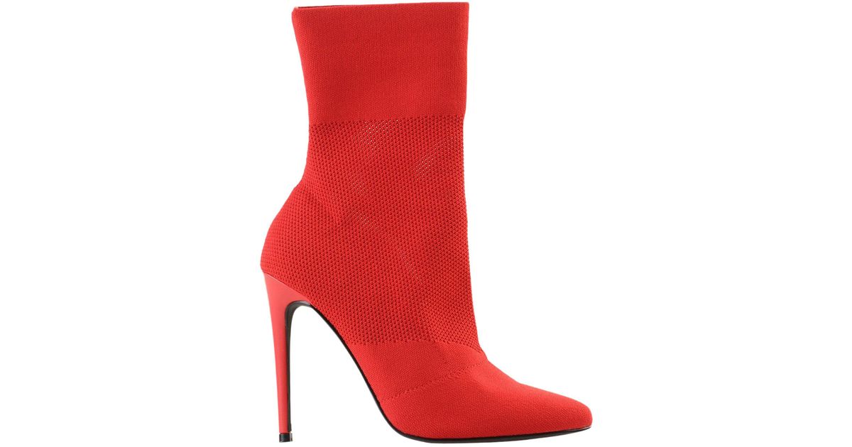 red steve madden thigh high boots