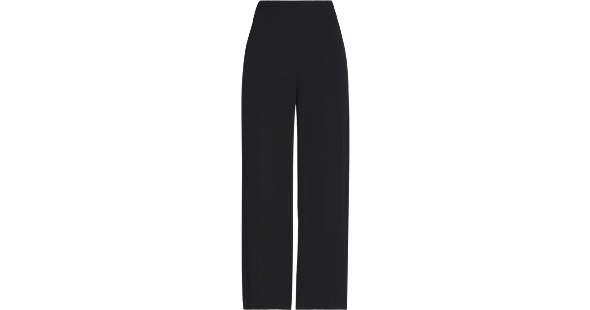 Maria Grazia Severi Synthetic Pants in Dark Blue Slacks and Chinos Full-length trousers Blue Womens Clothing Trousers 