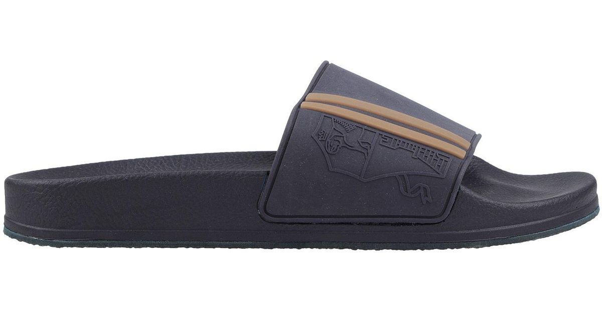 Brunello Cucinelli Sandals in Dark Blue (Blue) for Men - Lyst