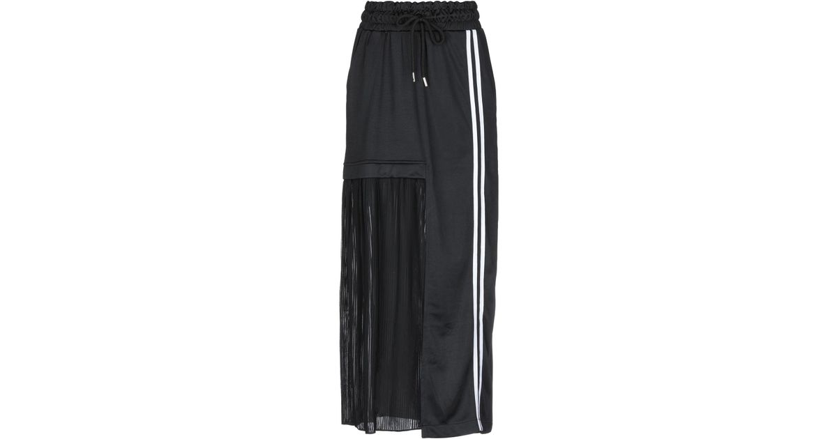 Odi Et Amo Fleece Long Skirt in Black - Lyst