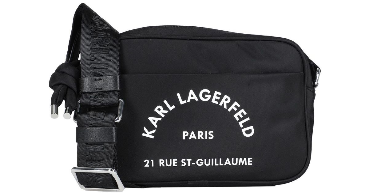 Karl Lagerfeld Crossbody Bag in Black Lyst