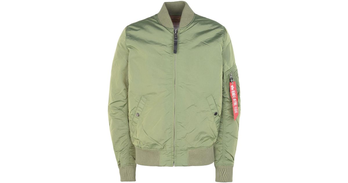 Alpha Industries Jacket in Green for Men | Lyst