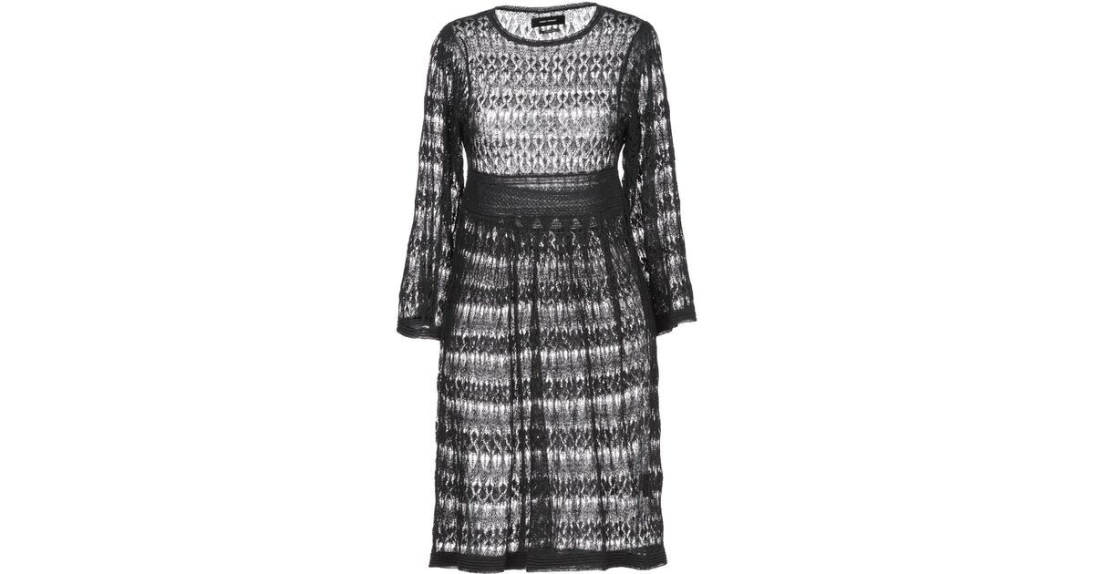 Isabel Marant Lace Short Dress in Black - Lyst