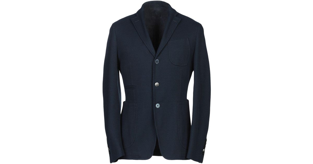 John Sheep Cotton Blazer in Blue for Men - Lyst